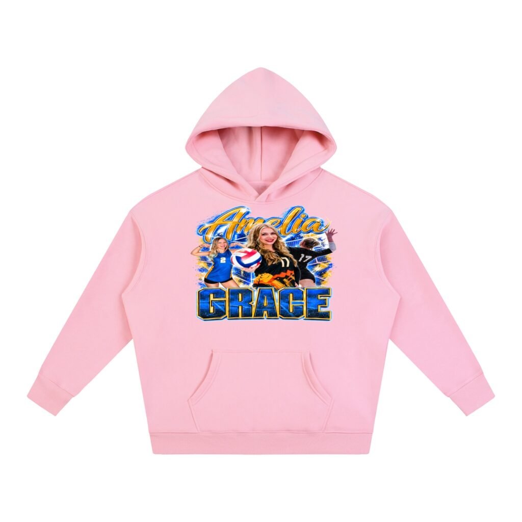 Amelia Grace Oversize Fleeced Hoodie
