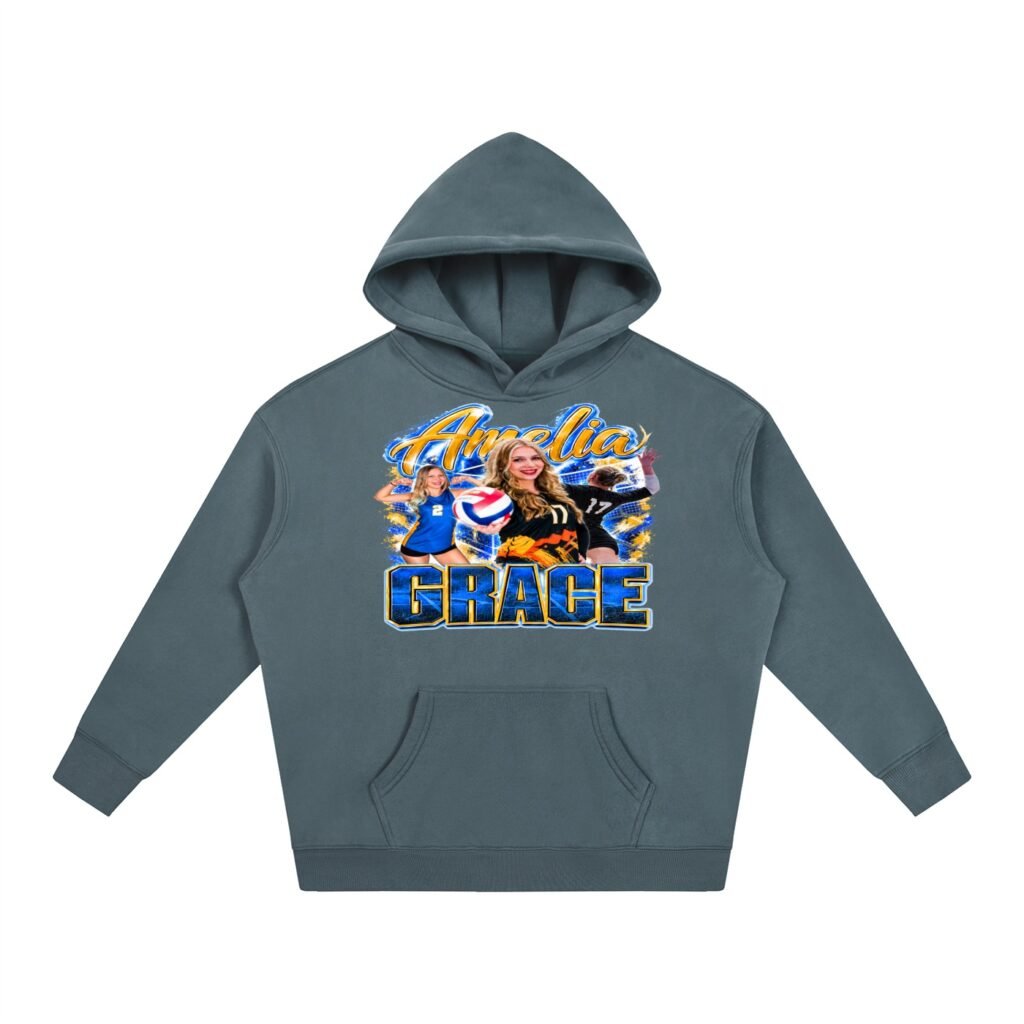 Amelia Grace Oversize Fleeced Hoodie
