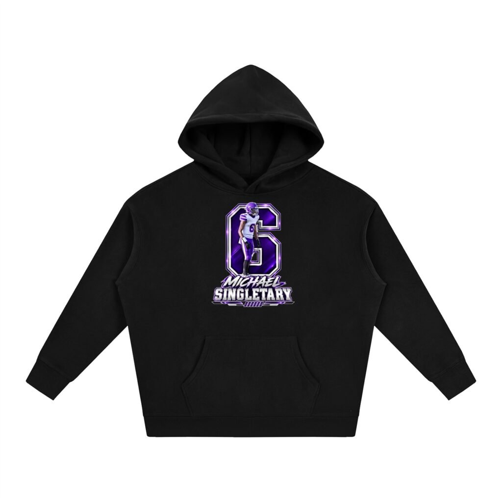 Michael Singletary Oversize Fleeced Hoodie