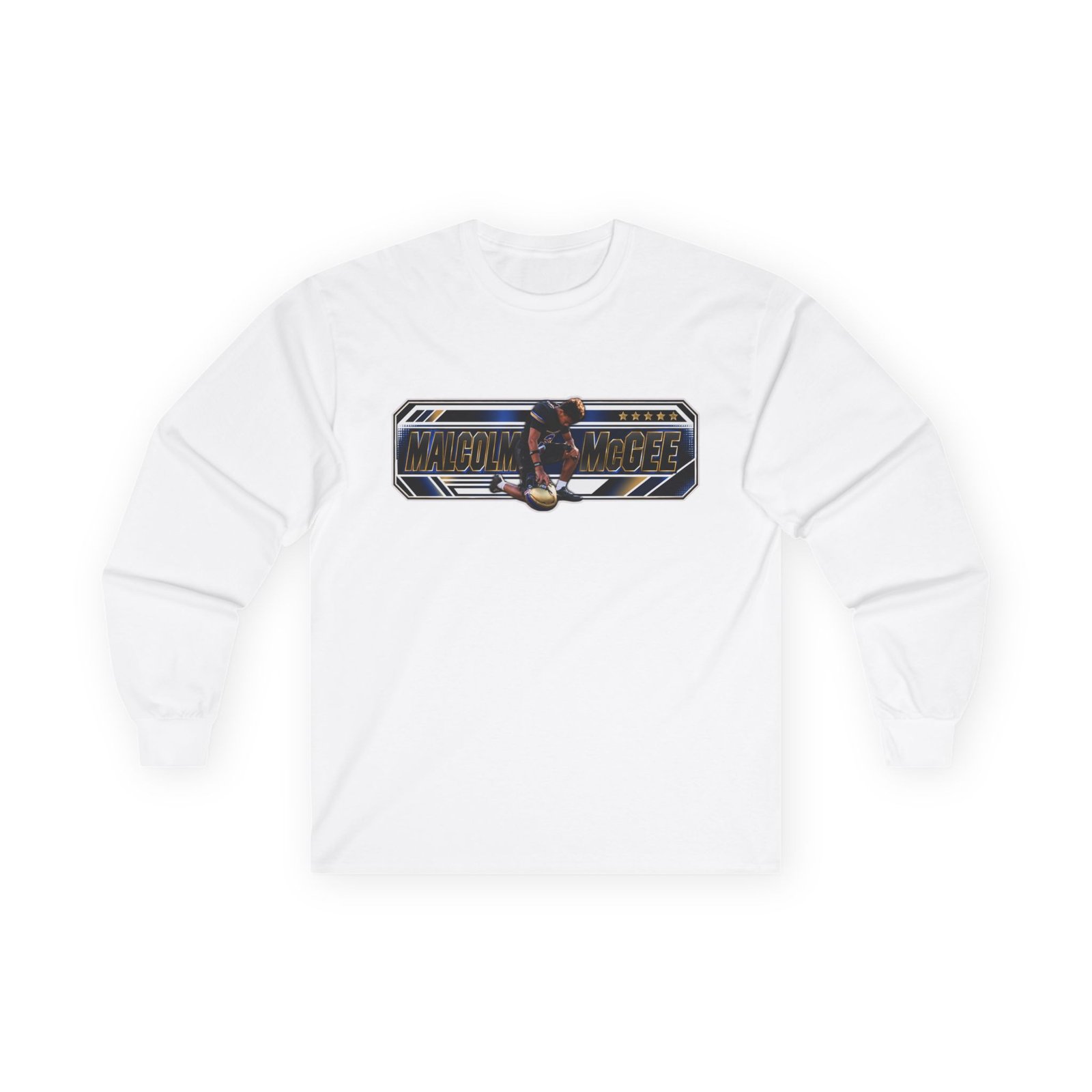Malcolm McGee Unisex Cotton Long Sleeve Tee - Image 2
