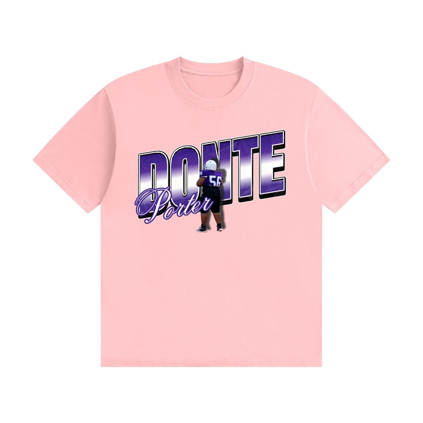 Donte Porter ll Unisex Cotton T-Shirt - Image 4