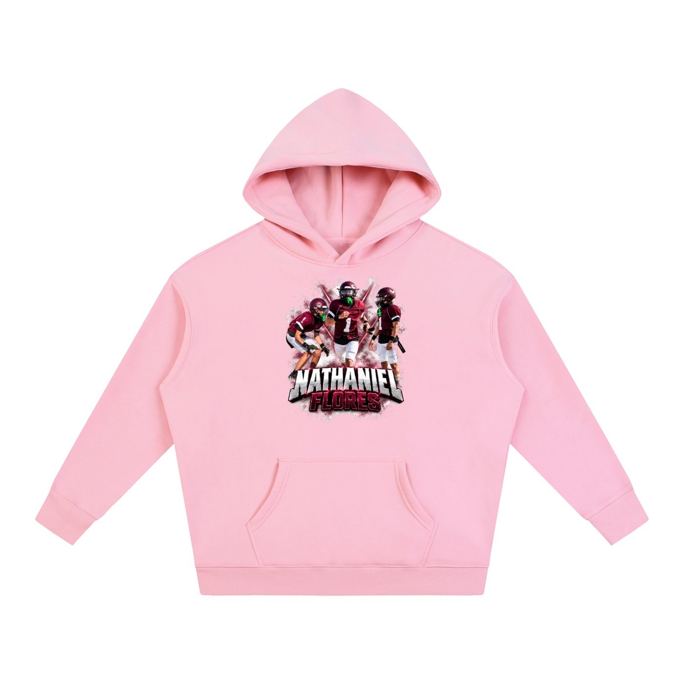 Nathaniel Flores Oversize Fleeced Hoodie - Image 5
