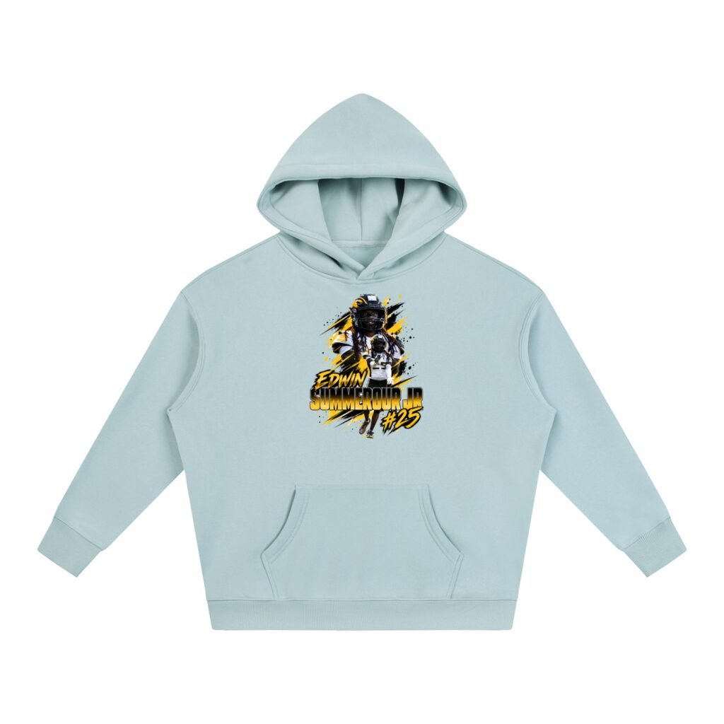 Edwin summerour jr Oversize Fleeced Hoodie
