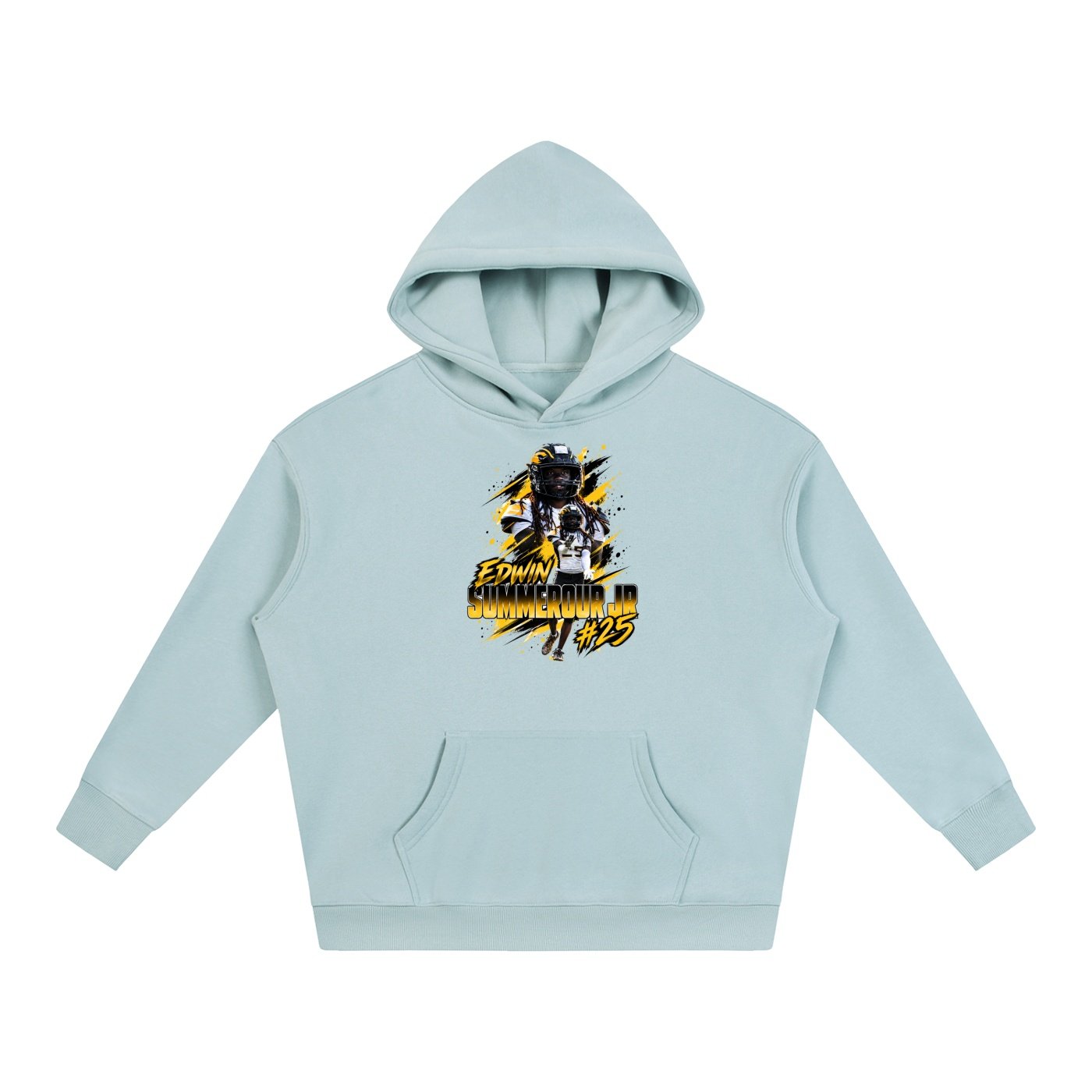 Edwin summerour jr Oversize Fleeced Hoodie - Image 3
