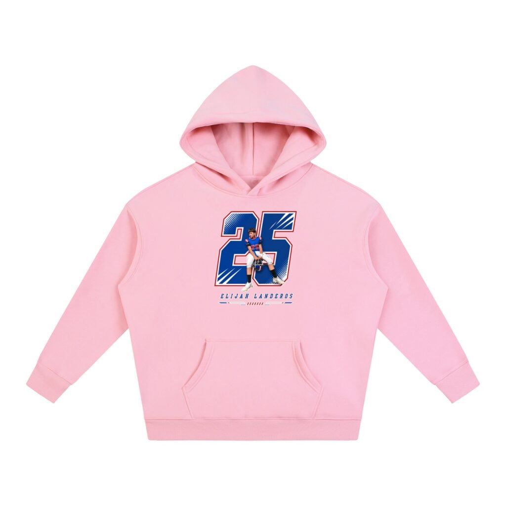 Elijah Landeros Oversize Fleeced Hoodie