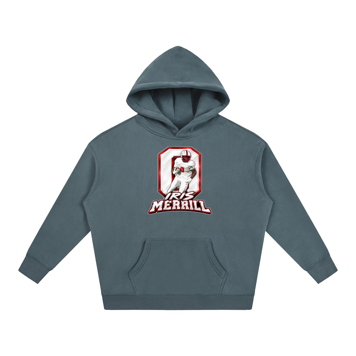Iris Merrill Oversize Fleeced Hoodie - Image 4