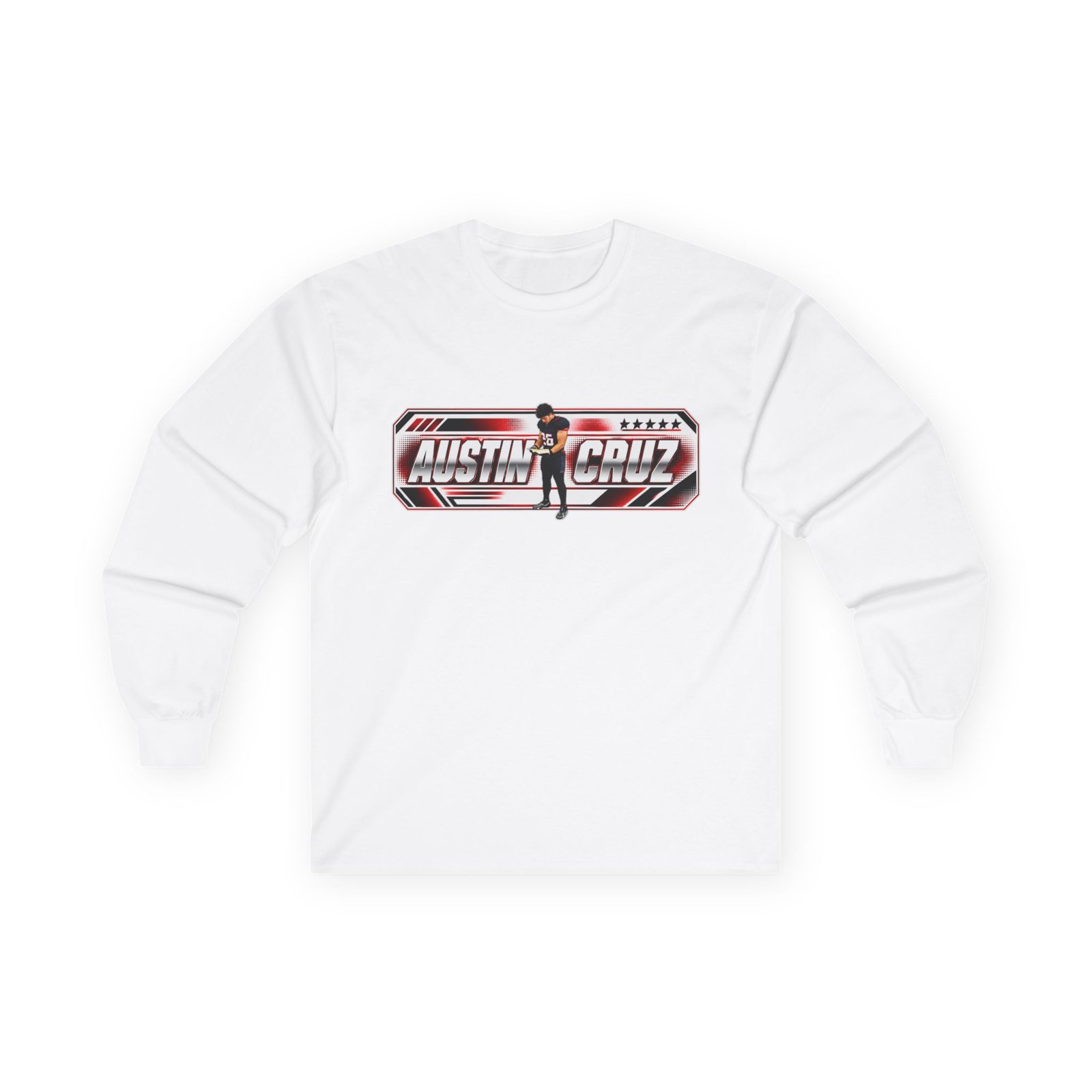 Austin Cruz Unisex Cotton Long Sleeve Tee - Image 2