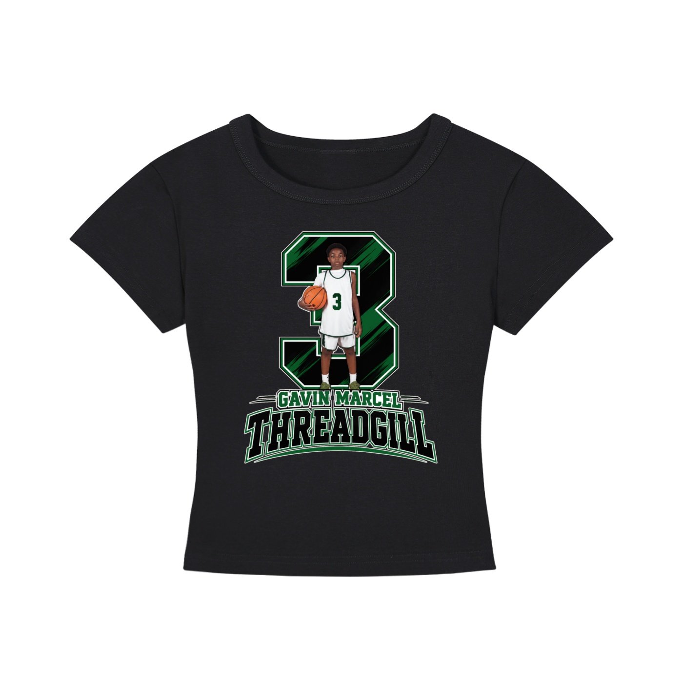 Gavin Marcel Threadgill  Women's CropTop - Image 1