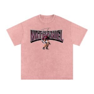 Nathaniel Flores Snow Washed Oversized TEE - Image 5