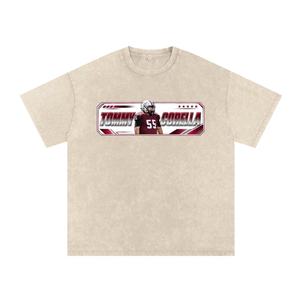 Tommy Corella Snow Washed Oversized TEE