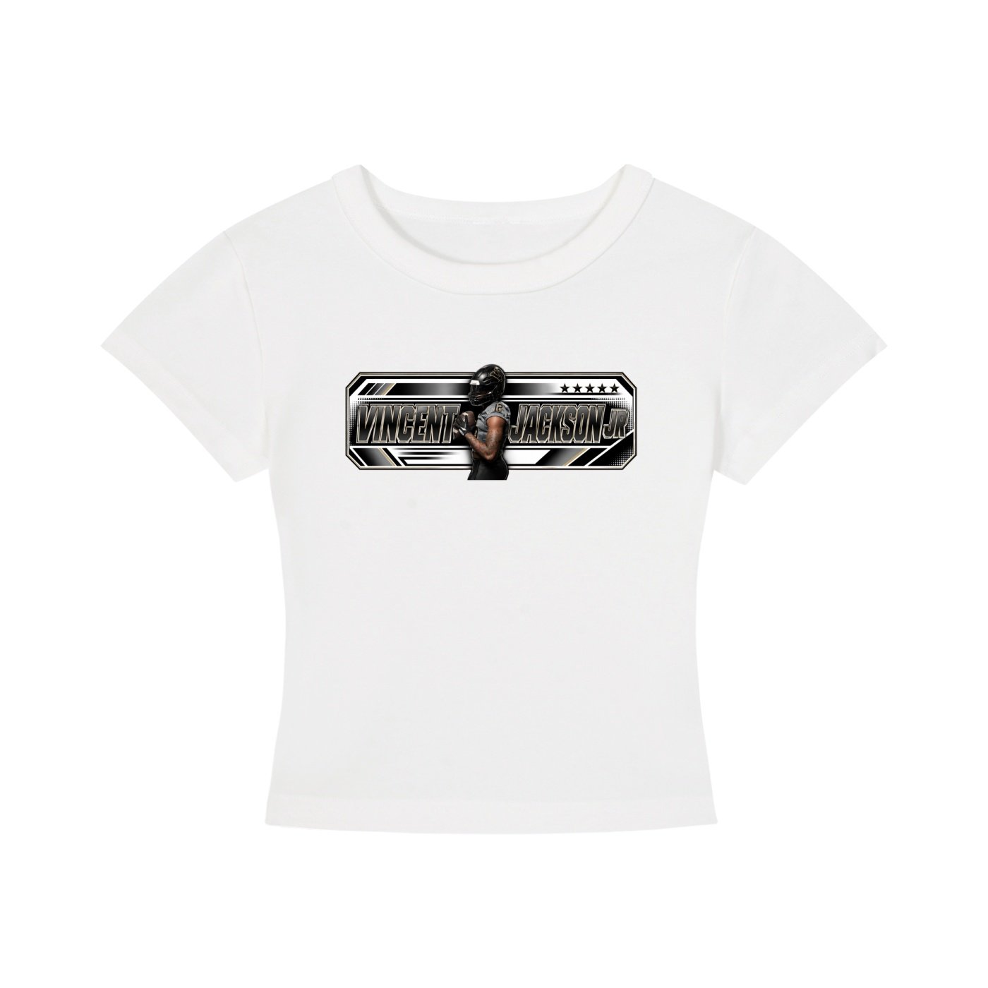 Vincent Jackson Jr Women's CropTop - Image 2