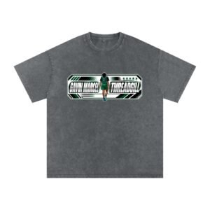 Gavin Marcel Threadgill Snow Washed Oversized TEE - Image 4