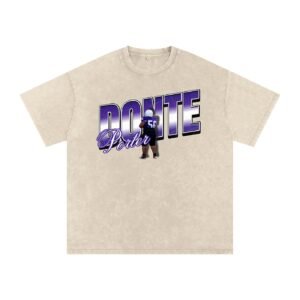 Donte Porter ll Snow Washed Oversized TEE - Image 2