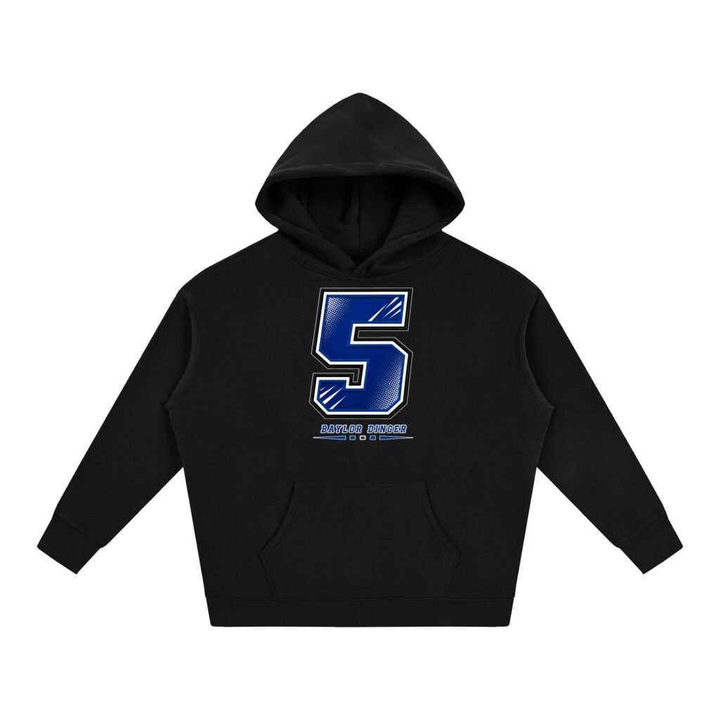 Baylor dinger Oversize Fleeced Hoodie