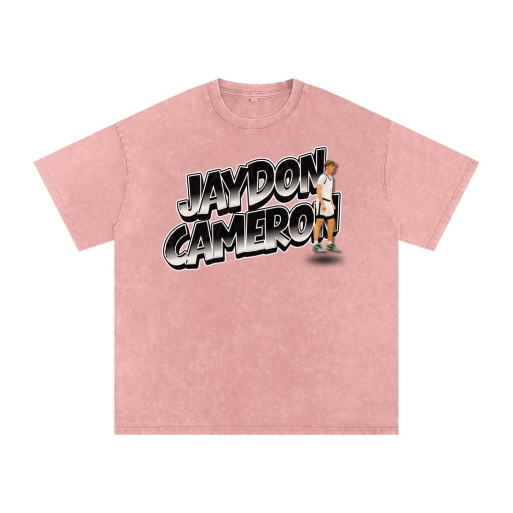 Jaydon Cameron Snow Washed Oversized TEE
