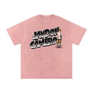 Jaydon Cameron Snow Washed Oversized TEE - Image 5