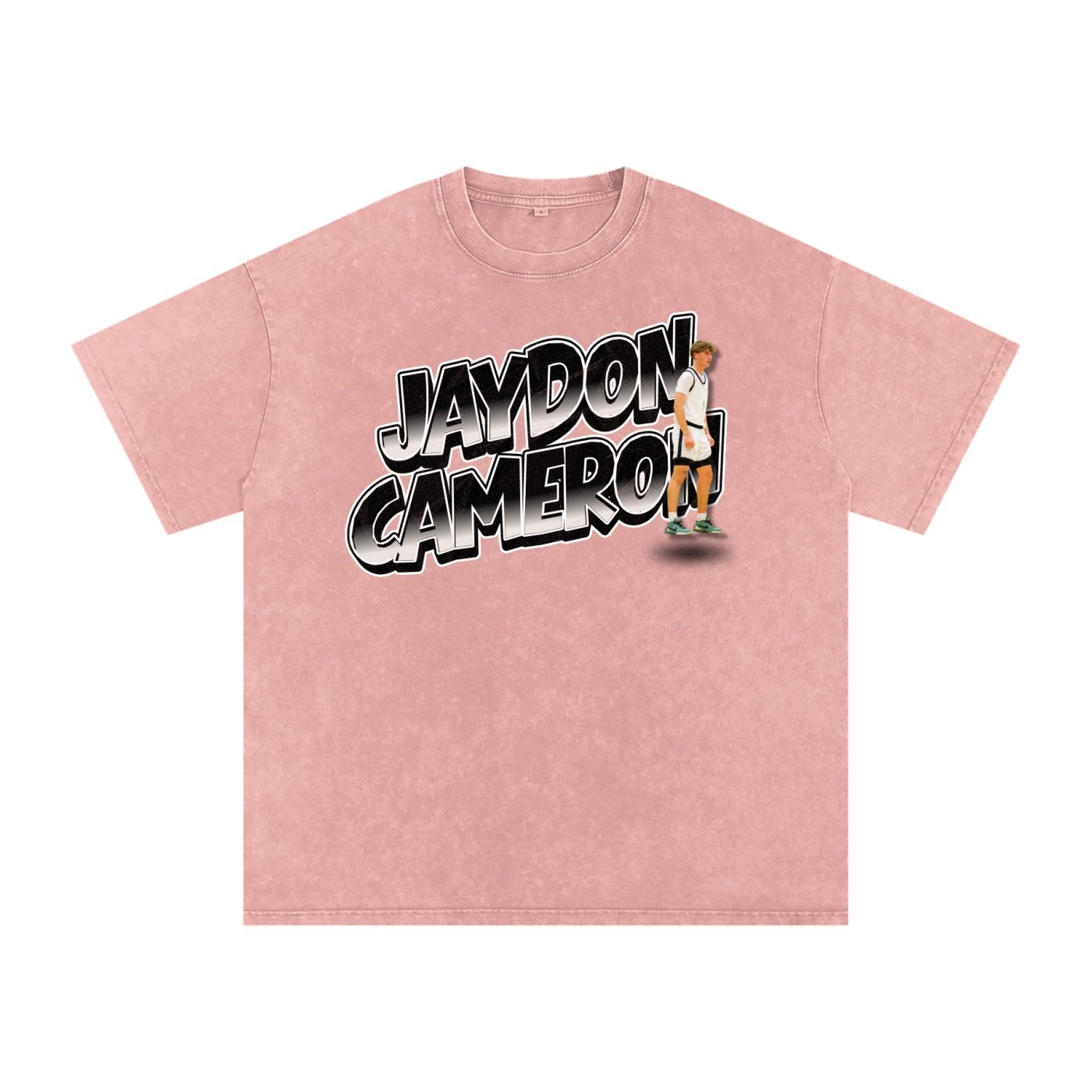 Jaydon Cameron  Snow Washed Oversized TEE - Image 5