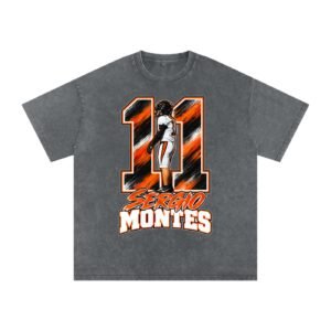 Sergio Montes Snow Washed Oversized TEE - Image 4
