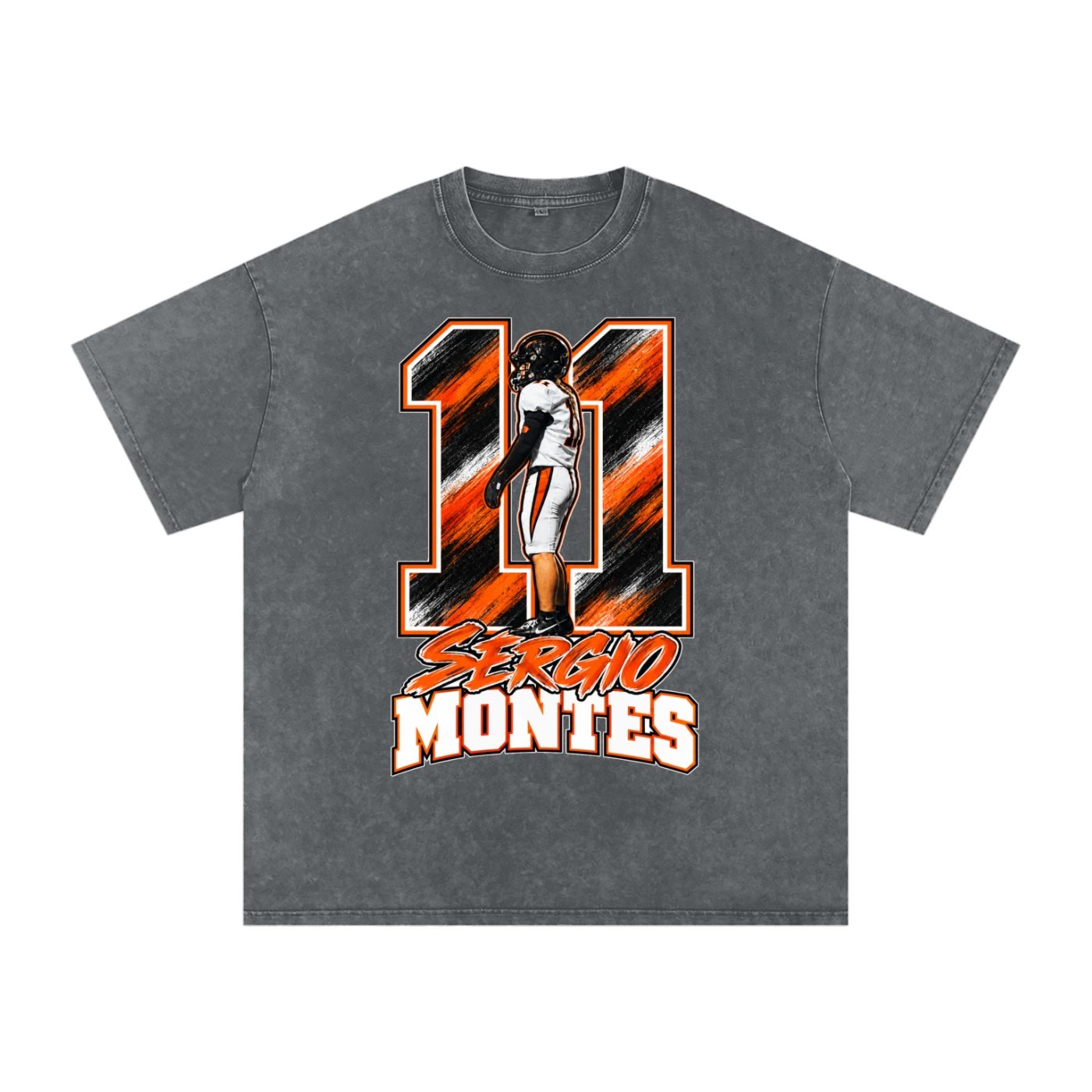 Sergio Montes  Snow Washed Oversized TEE - Image 4