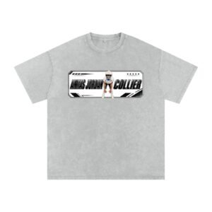 Amias Jordan collier Snow Washed Oversized TEE - Image 3