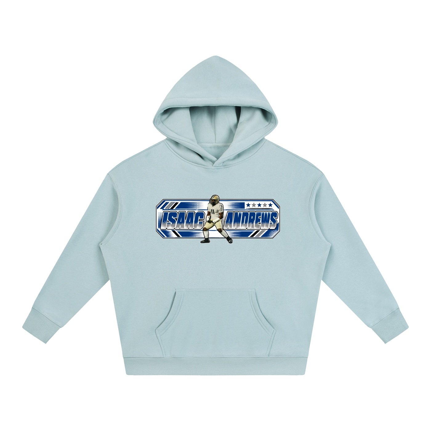 Isaac Andrews   Oversize Fleeced Hoodie - Image 3
