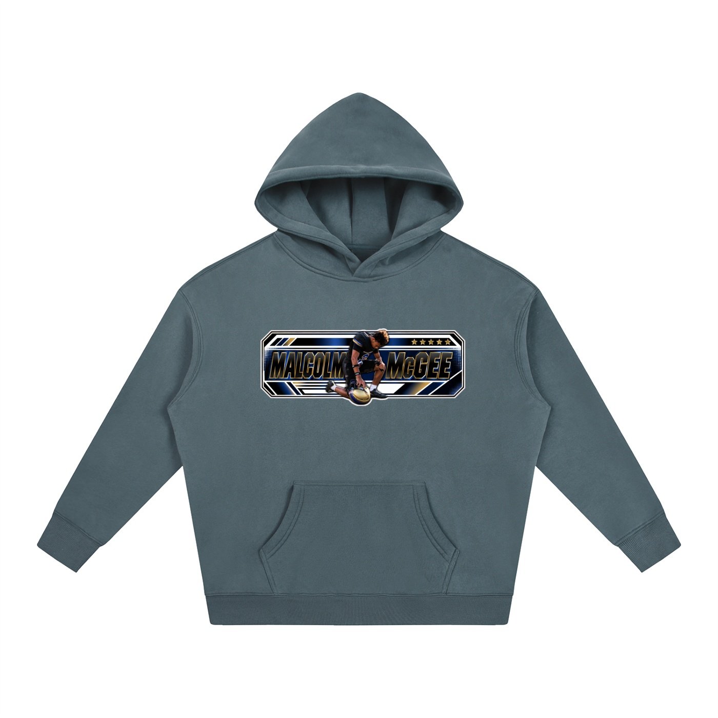 Malcolm McGee Oversize Fleeced Hoodie - Image 4