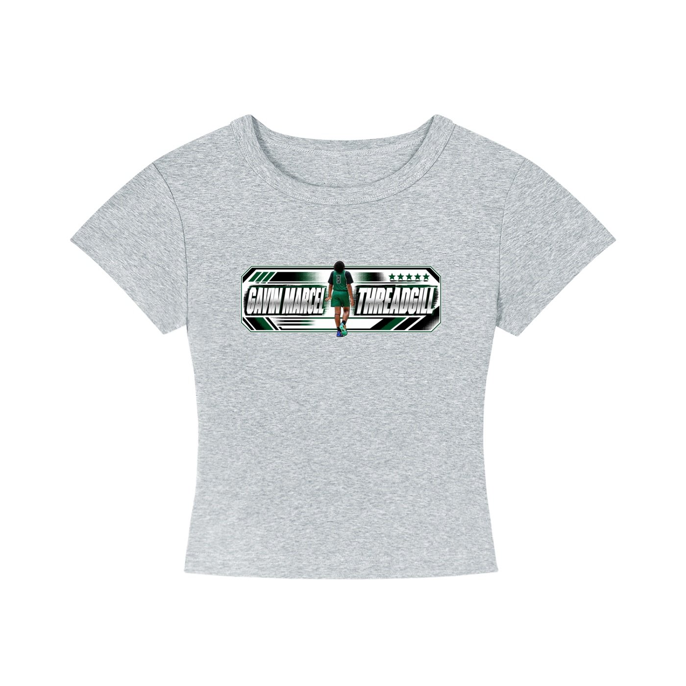 Gavin Marcel Threadgill  Women's CropTop - Image 3