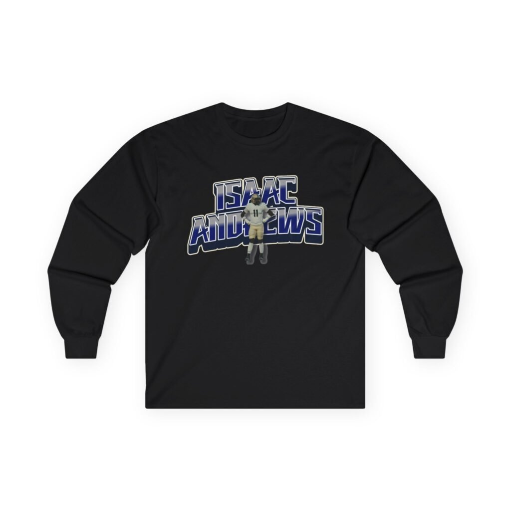 Isaac Andrews Unisex Cotton Long Sleeve Tee