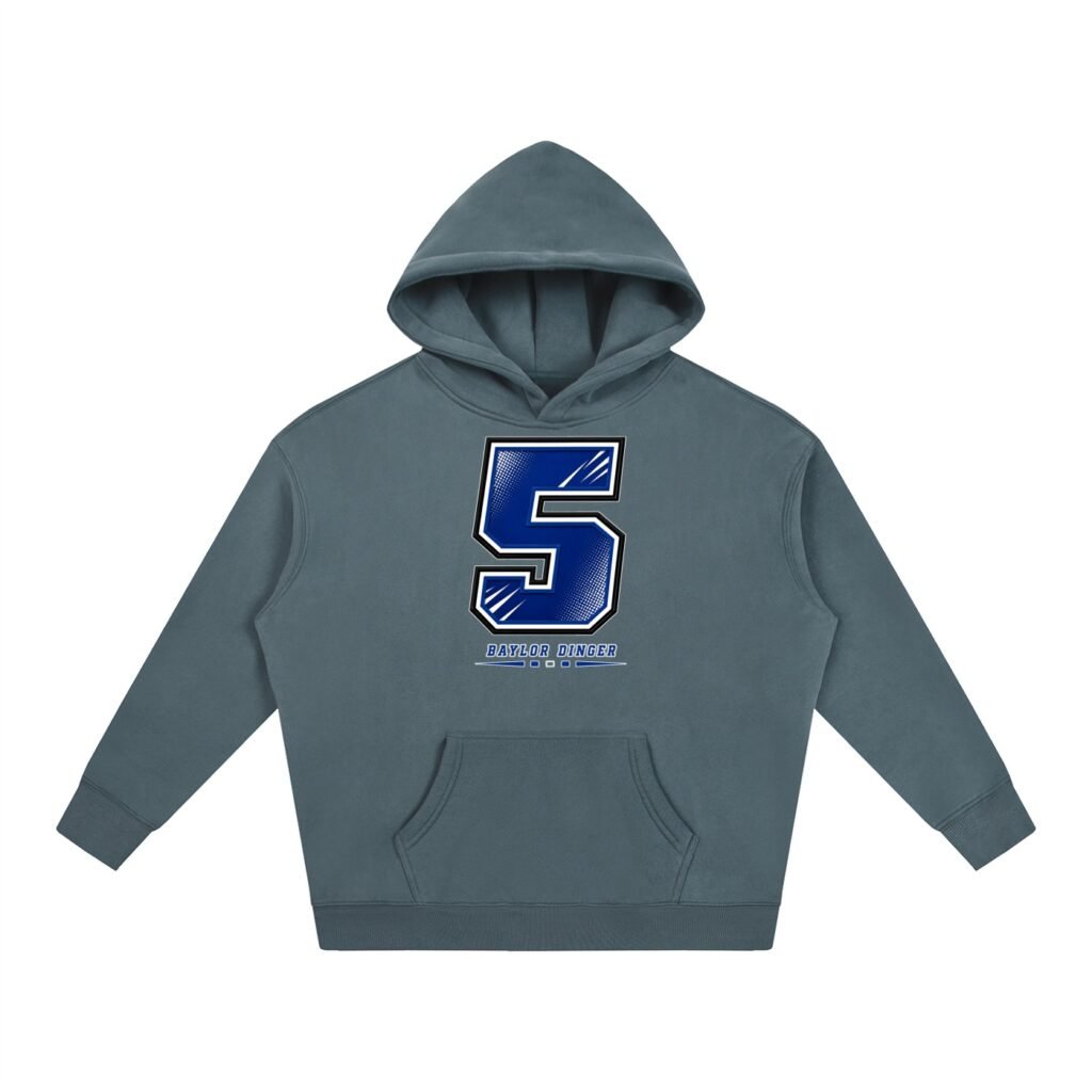 Baylor dinger Oversize Fleeced Hoodie