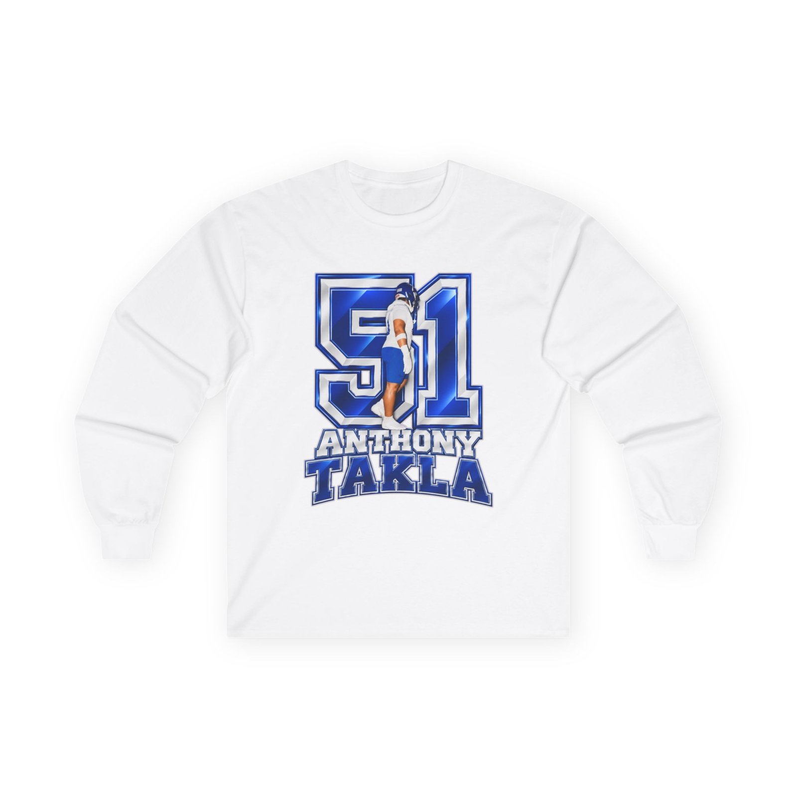 Anthony Takla Unisex Cotton Long Sleeve Tee - Image 2