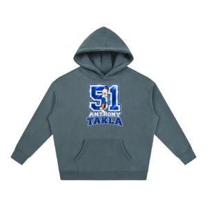 Anthony Takla Oversize Fleeced Hoodie - Image 4