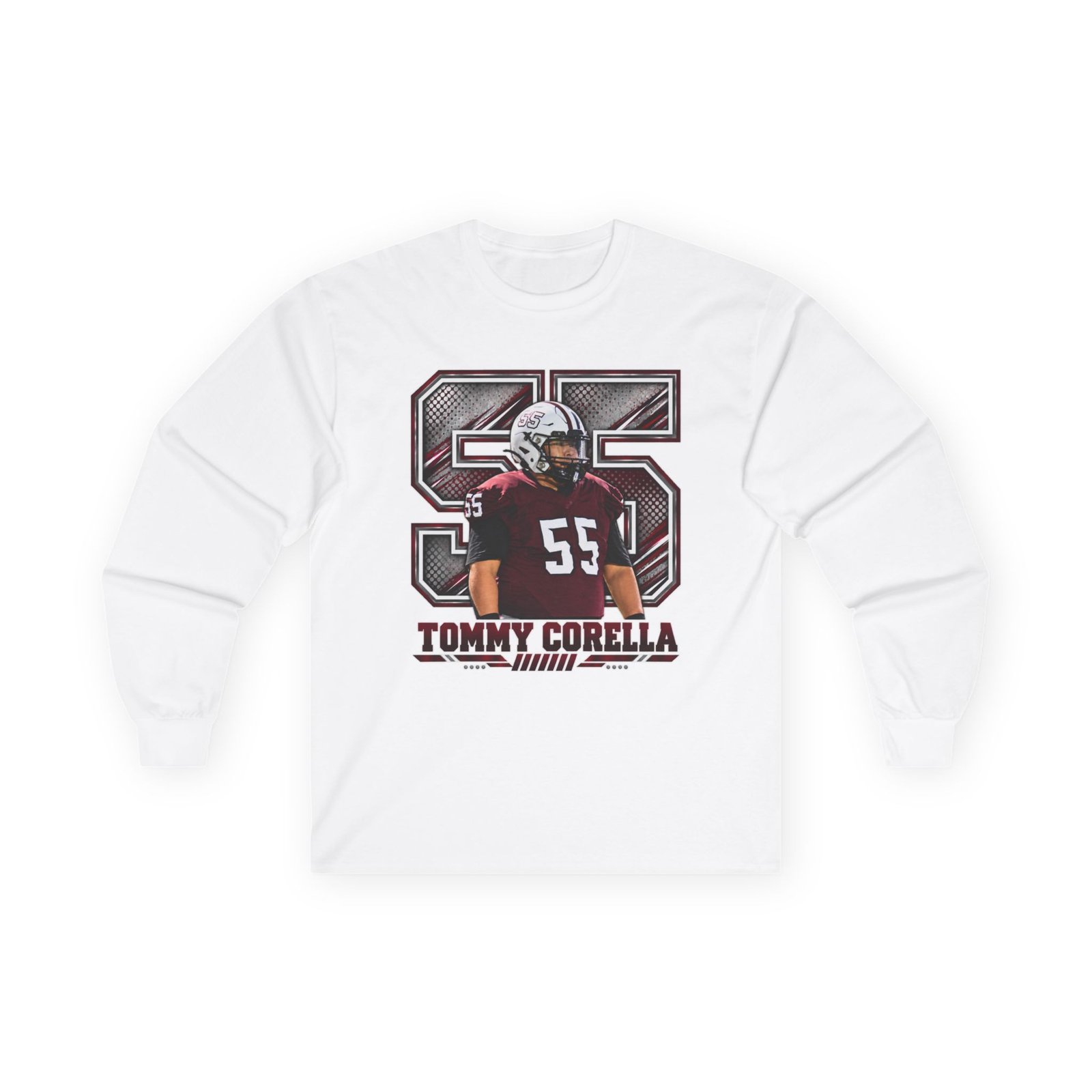 Tommy Corella Unisex Cotton Long Sleeve Tee - Image 2