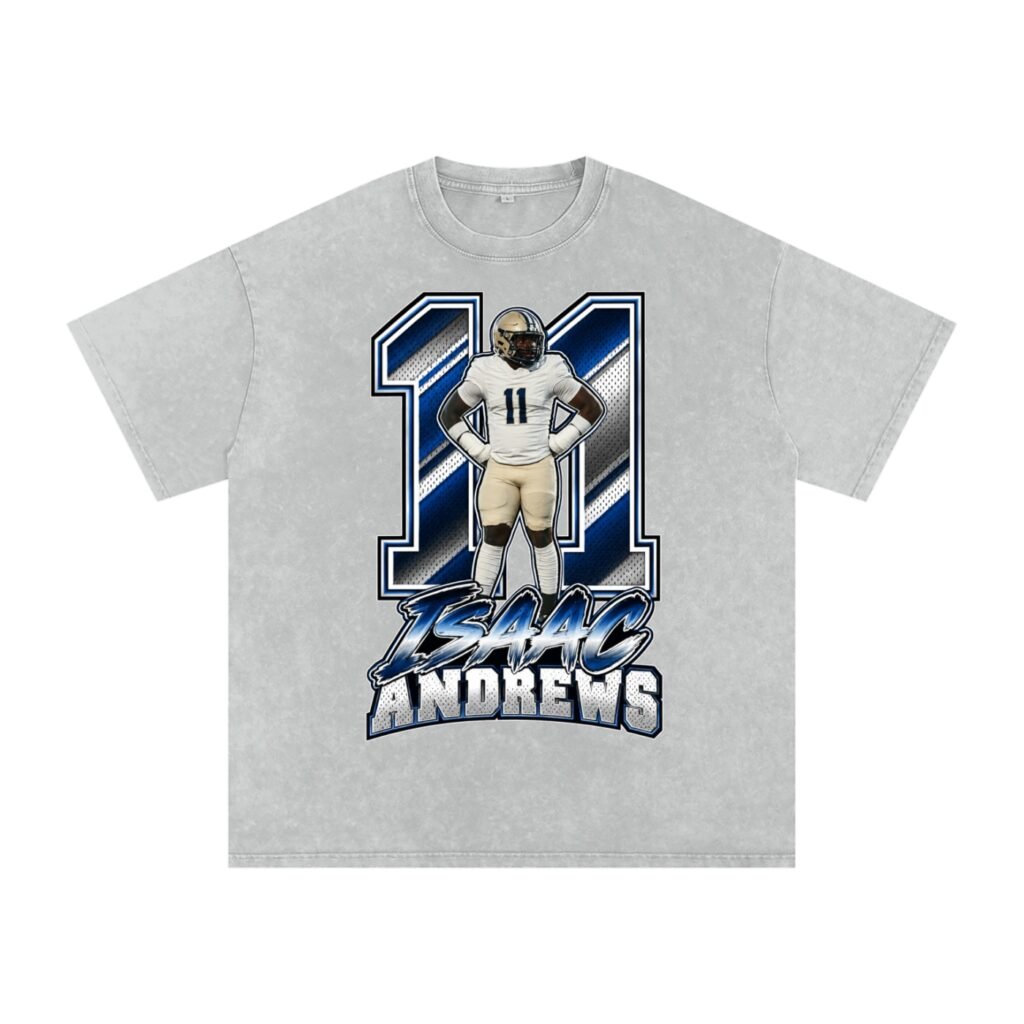 Isaac Andrews Snow Washed Oversized TEE