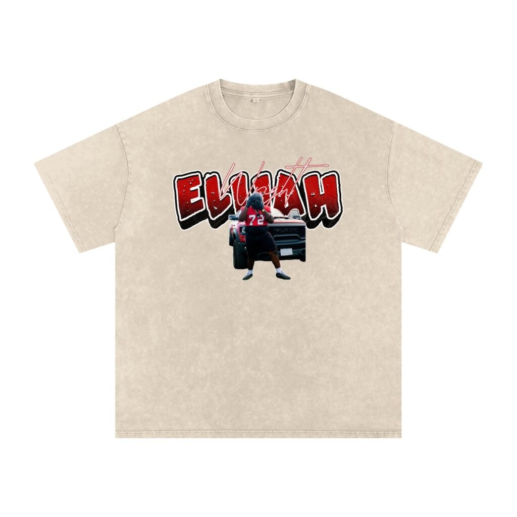 Elijah Wright  Snow Washed Oversized TEE