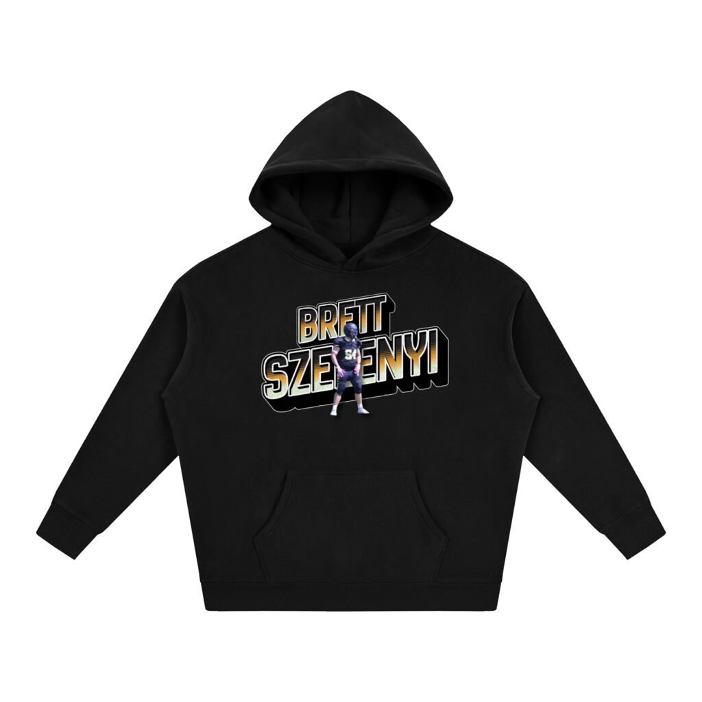 brett szelenyi Oversize Fleeced Hoodie