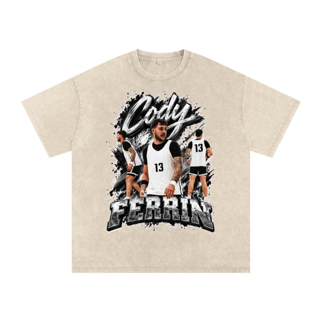 Cody Ferrin  Snow Washed Oversized TEE