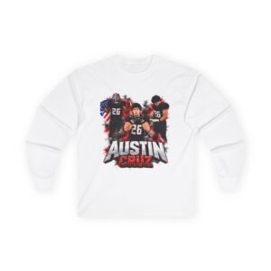 Austin Cruz Unisex Cotton Long Sleeve Tee - Image 2