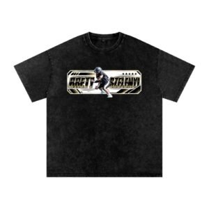 brett szelenyi Snow Washed Oversized TEE - Image 1