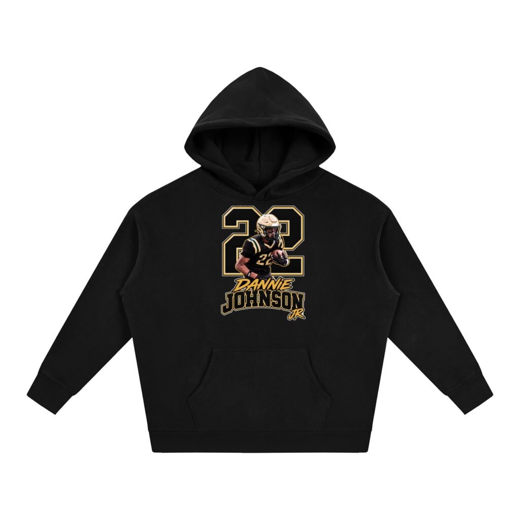 Dannie Johnson jr Oversize Fleeced Hoodie