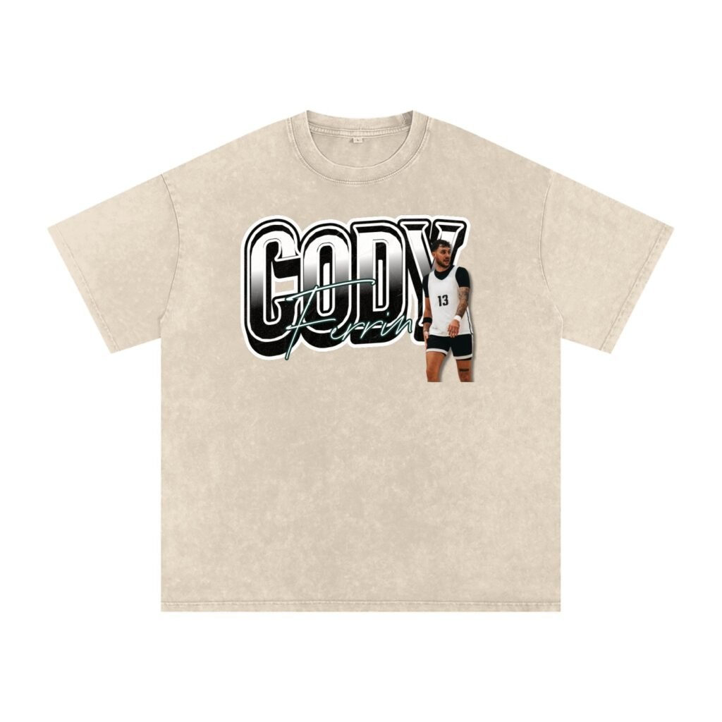 Cody Ferrin  Snow Washed Oversized TEE