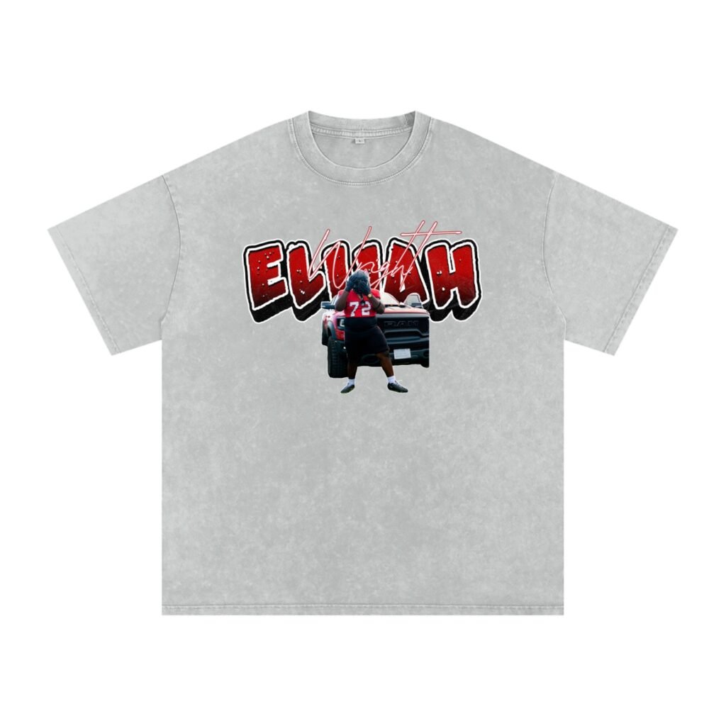 Elijah Wright  Snow Washed Oversized TEE