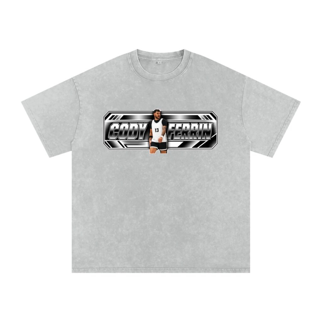 Cody Ferrin  Snow Washed Oversized TEE