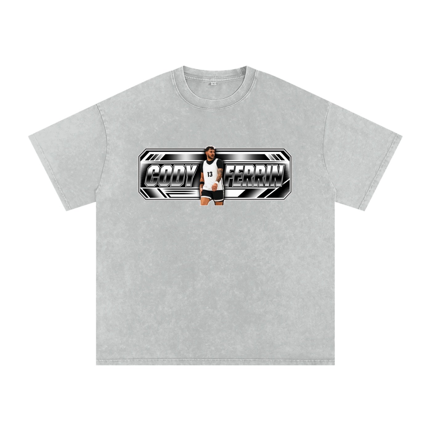 Cody Ferrin  Snow Washed Oversized TEE - Image 3