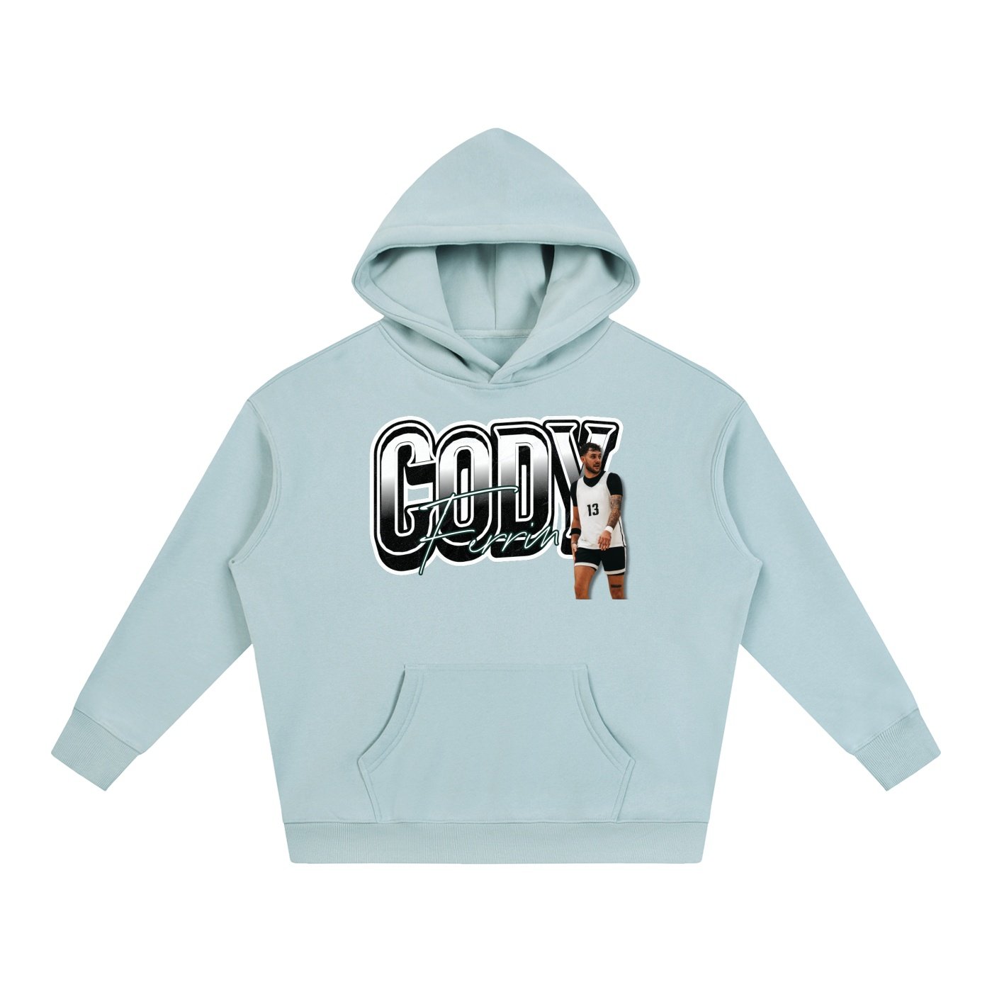 Cody Ferrin  Oversize Fleeced Hoodie - Image 3