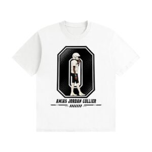 Amias Jordan collier Unisex Cotton T-Shirt - Image 2