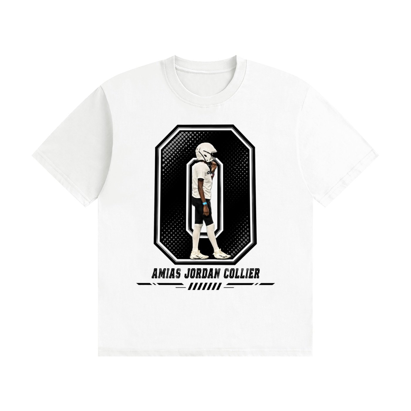 Amias Jordan collier Unisex Cotton T-Shirt - Image 2