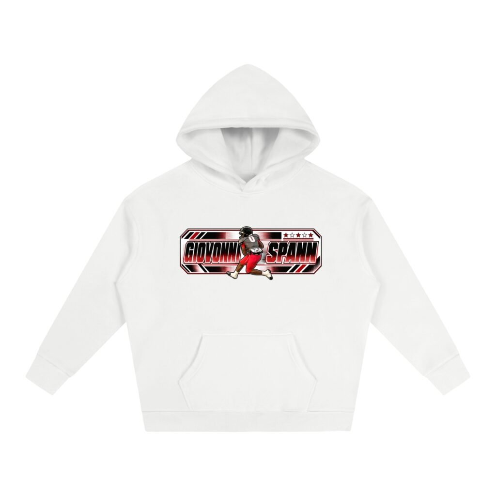 Giovonni Spann  Oversize Fleeced Hoodie