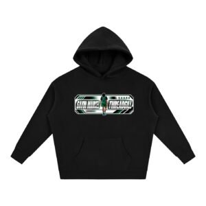 Gavin Marcel Threadgill  Oversize Fleeced Hoodie - Image 1