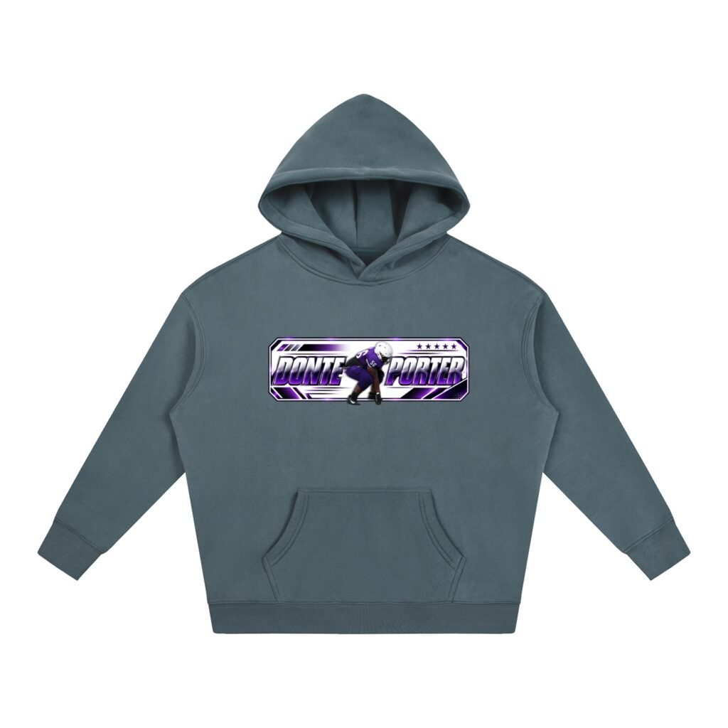 Donte Porter ll Oversize Fleeced Hoodie