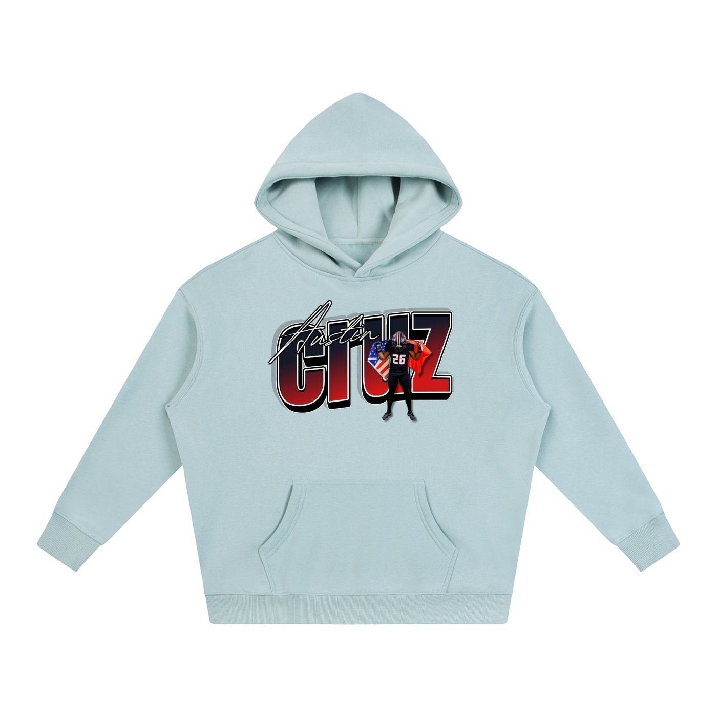Austin Cruz Oversize Fleeced Hoodie - Image 3